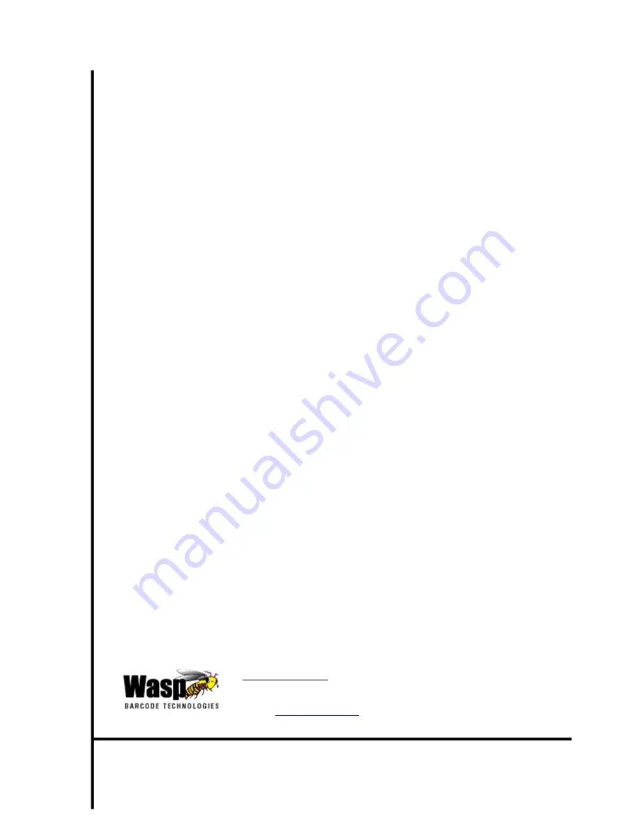 Wasp WPL618 Series User Manual Download Page 71