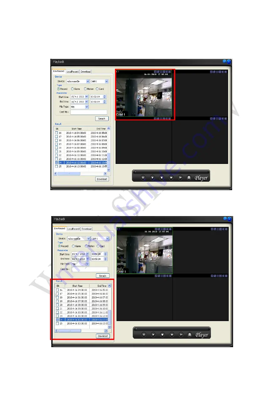 WATASHI DVR H.264 Скачать руководство пользователя страница 45