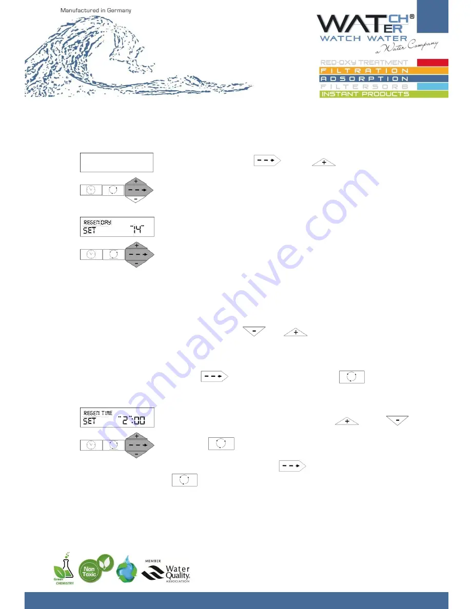 Watch Water Proxima One User Manual Download Page 13