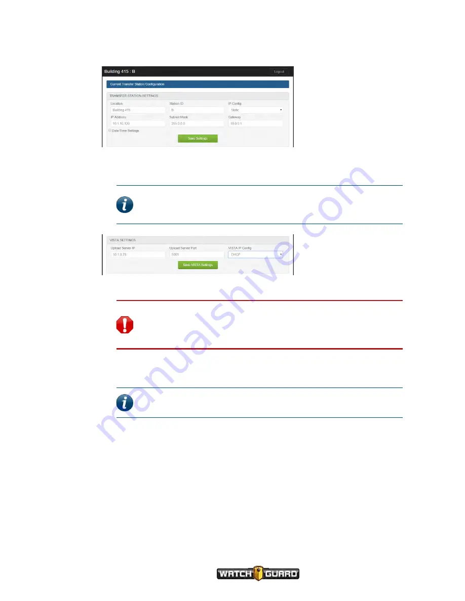 Watchguard VISTA WiFi User Manual Download Page 127