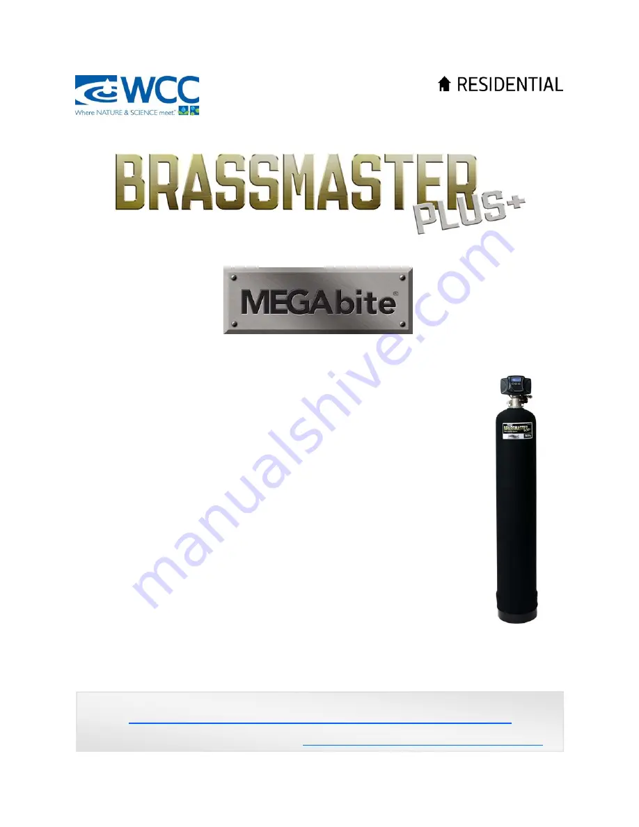 Water Control Corporation MEGAbite BRASSMASTER Скачать руководство пользователя страница 1