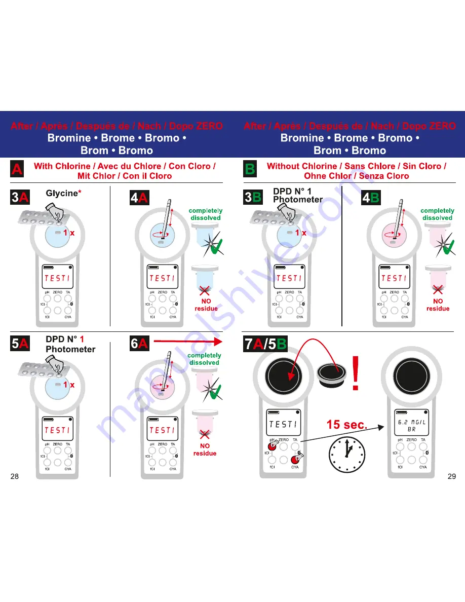 Water I.D. Pool Lab 1.0 User Manual Download Page 15