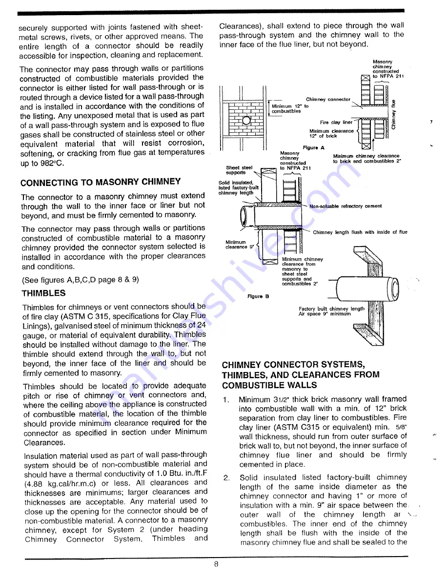 Waterford Erin 90 o.s.a. and Installation And Operating Instructions Manual Download Page 8