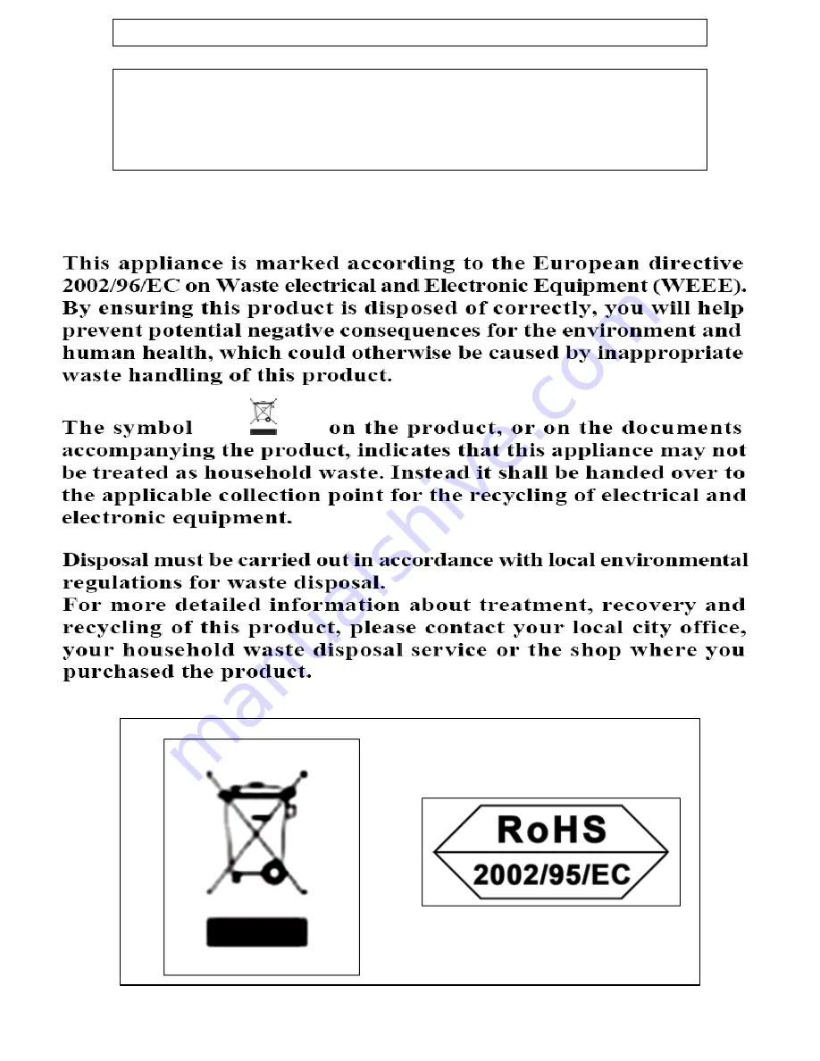 Waterline FW100.2BL User Manual Download Page 3