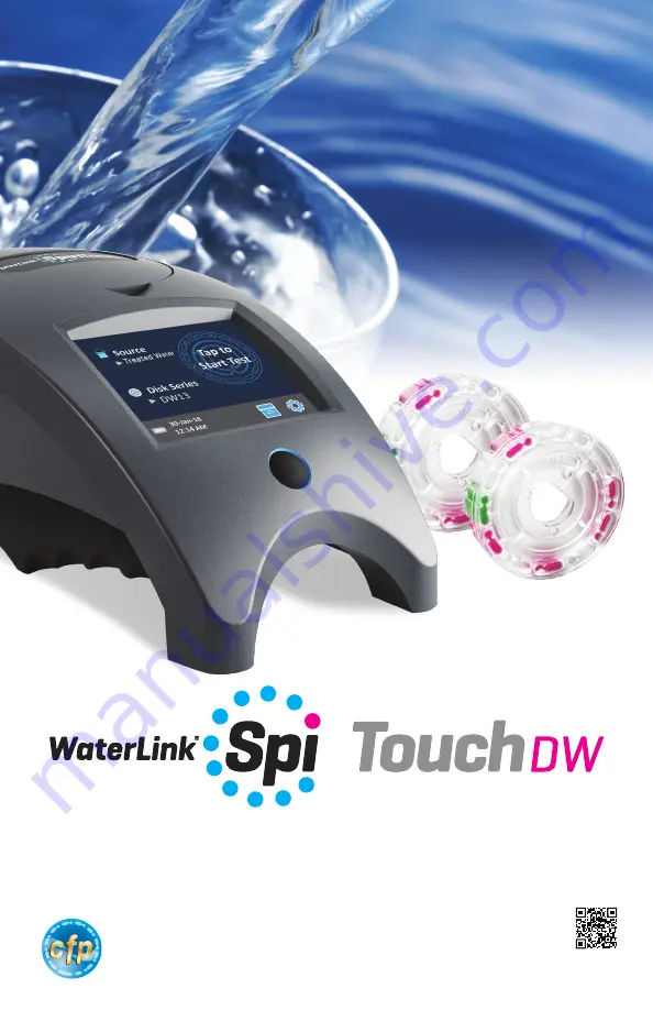 WaterLink SpintouchDW 3585 Manual Download Page 1