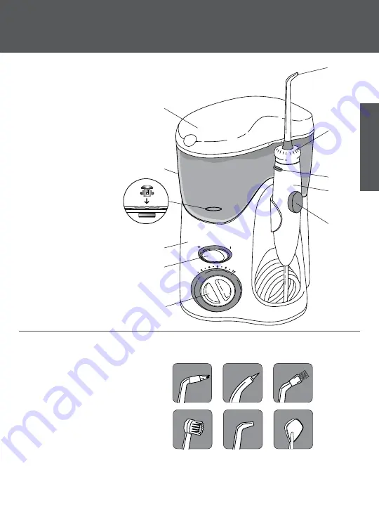 Waterpik Ultra WP-100EU Instruction Manual Download Page 37