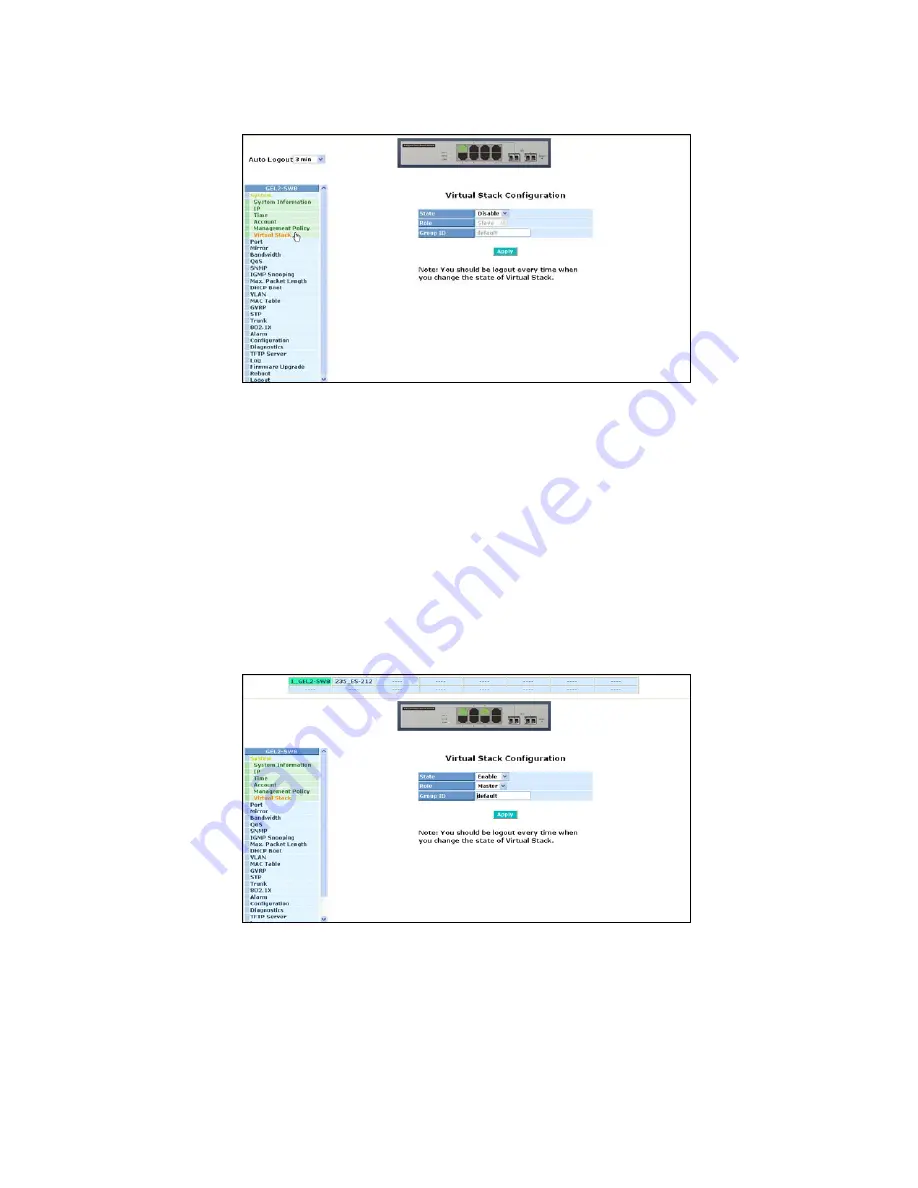 Waters Network Systems GSM1008-2SFP Operating Manual Download Page 34