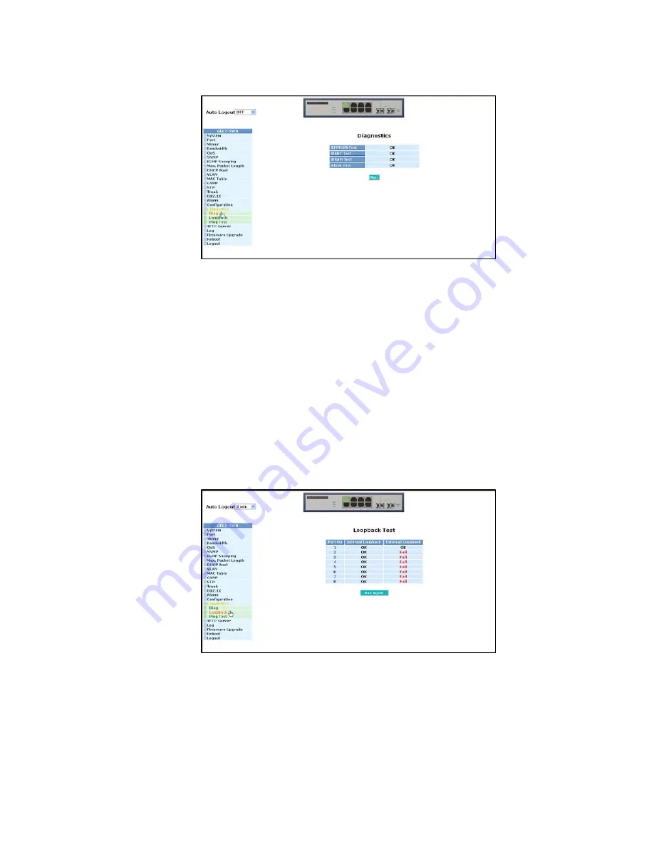 Waters Network Systems GSM1008-2SFP Operating Manual Download Page 98