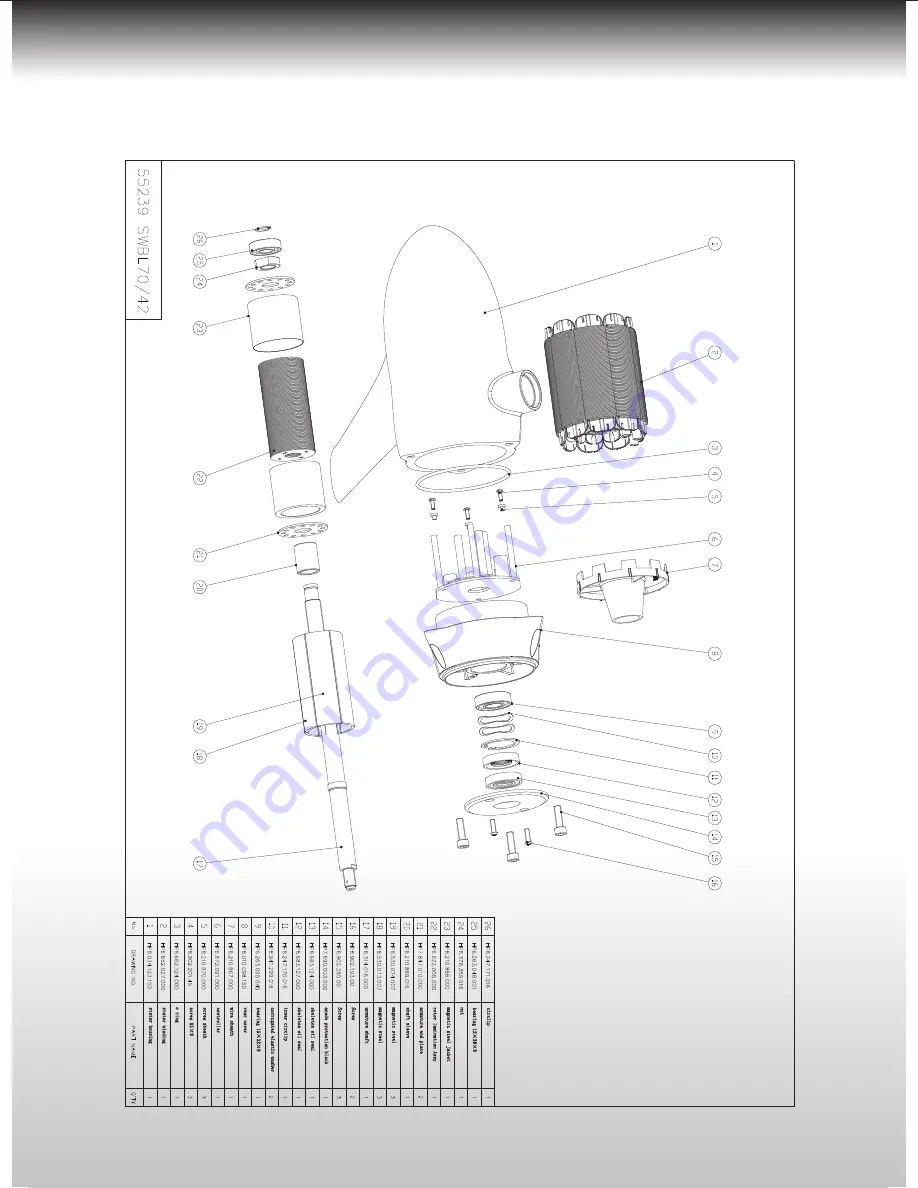 Watersnake Advance Brushless SWBL 95/42 Owner'S Manual Download Page 21