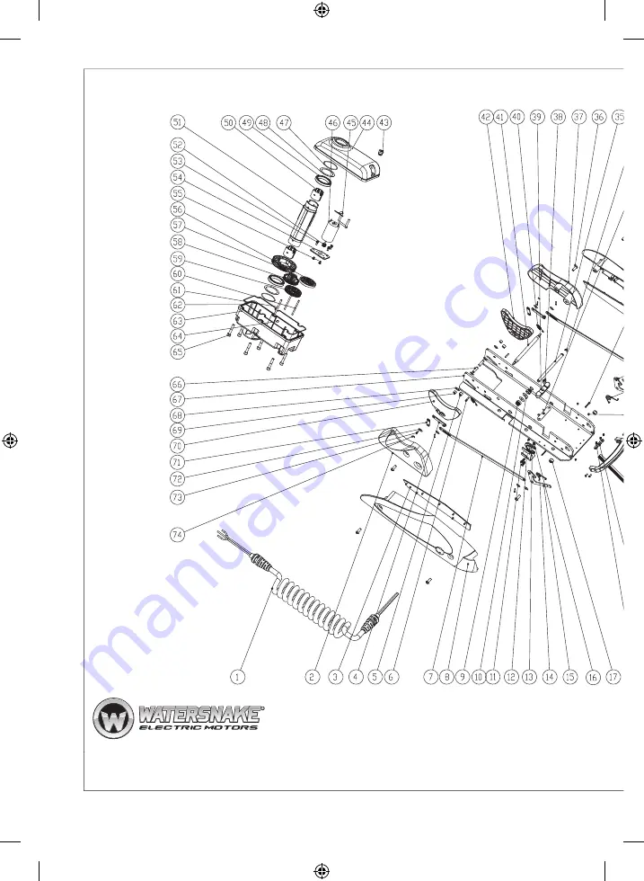 Watersnake GEO-SPOT GPS 65LB Owner'S Manual Download Page 50