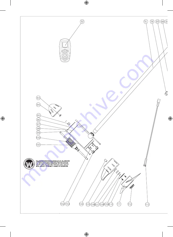 Watersnake GEO-SPOT GPS 65LB Owner'S Manual Download Page 52