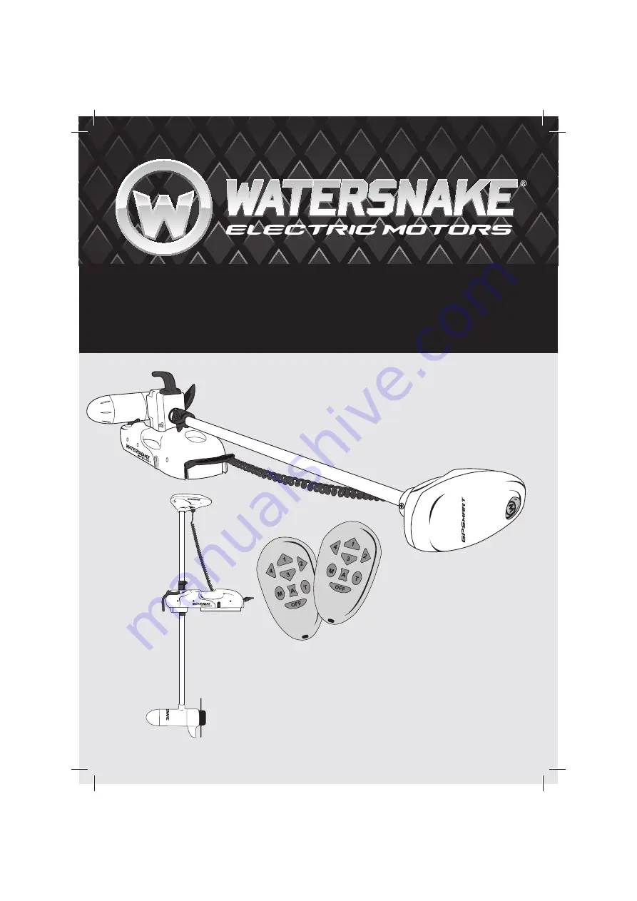 Watersnake GPSmart Скачать руководство пользователя страница 1