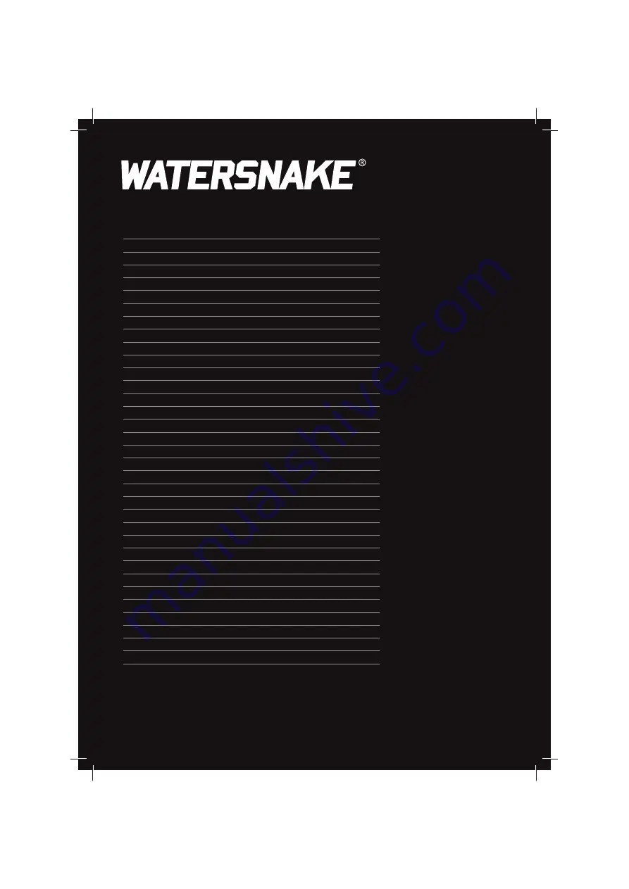 Watersnake Slider Pro SWRC 54/54 Скачать руководство пользователя страница 24