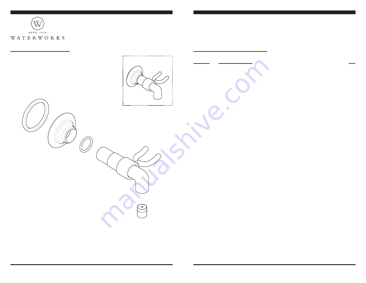 Waterworks Opus OPHS25 Service Parts Download Page 4