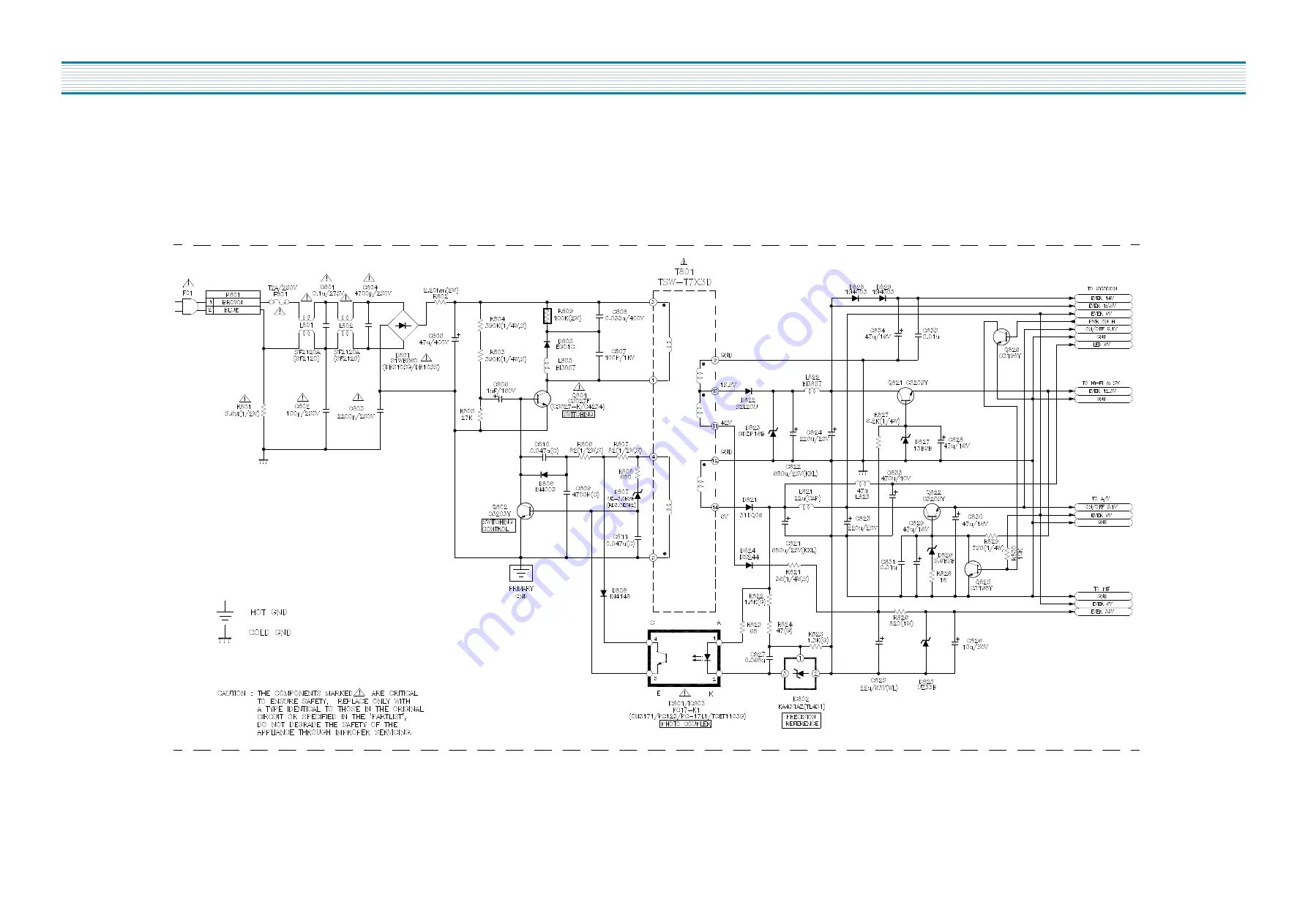 WATSON VR-3780 Service Manual Download Page 11