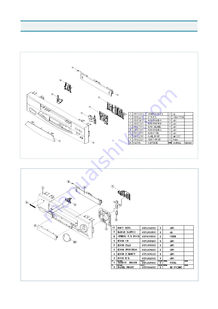 WATSON VR-3780 Service Manual Download Page 27