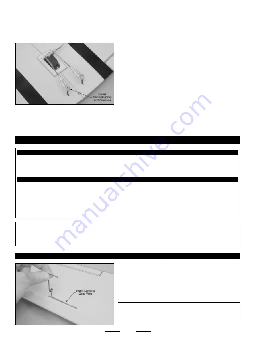 WATT AGE PT-19 CORNELL EP ARF Instructions For Final Assembly Download Page 24