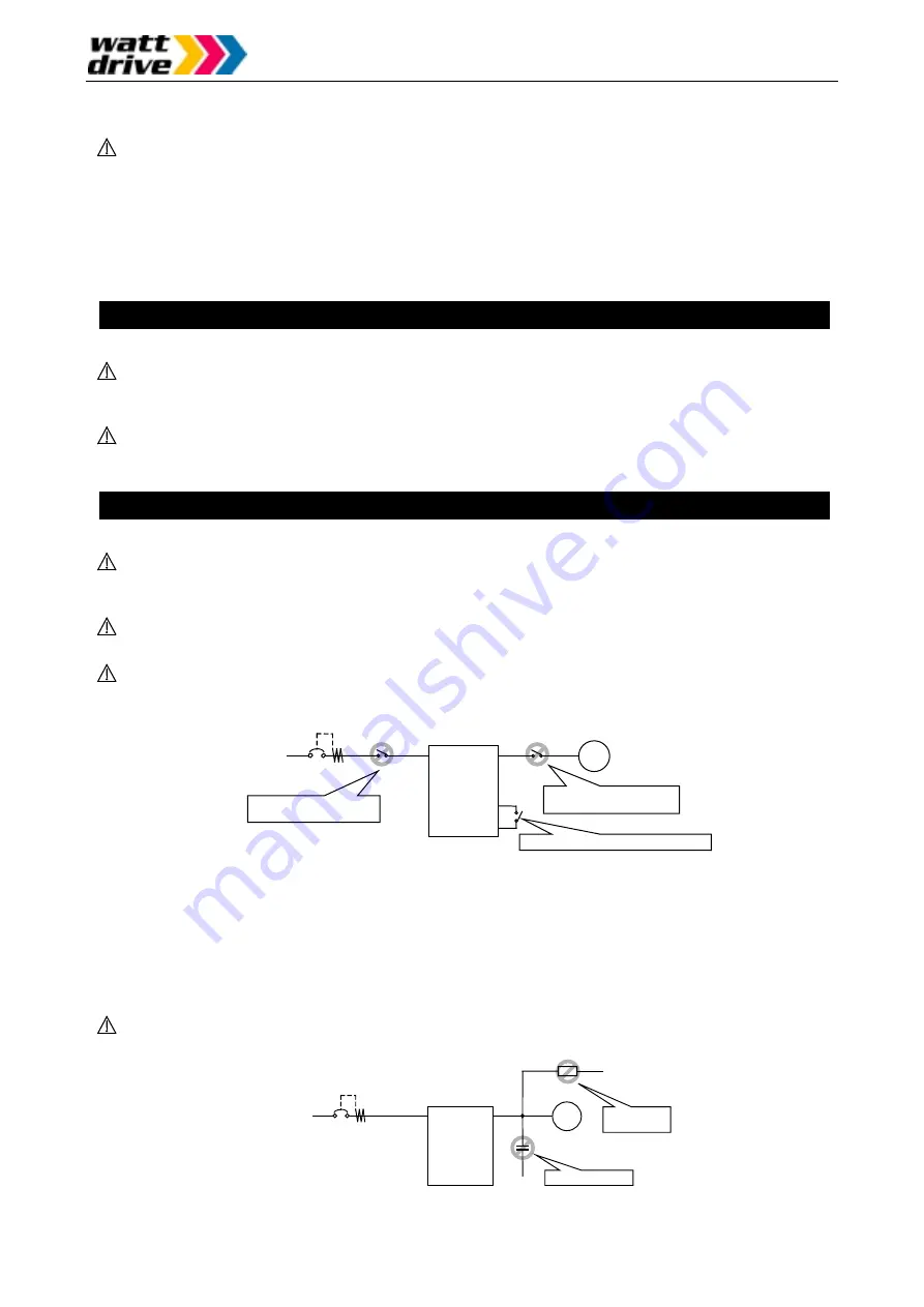 Watt Drive L2000 Series Manual Download Page 12