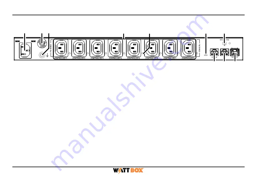 WattBox WB-800ICH1U-IPVM-8 Quick Start Manual Download Page 4