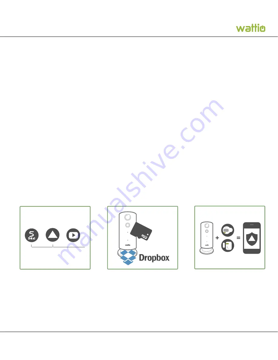 wattio Cam Manual Download Page 3