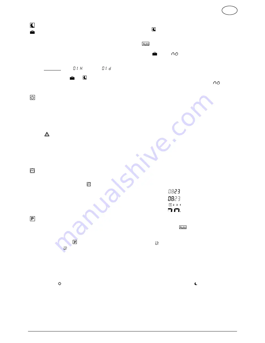 Watts Industries CLIMATIC CONTROL-H Installation And User Manual Download Page 31