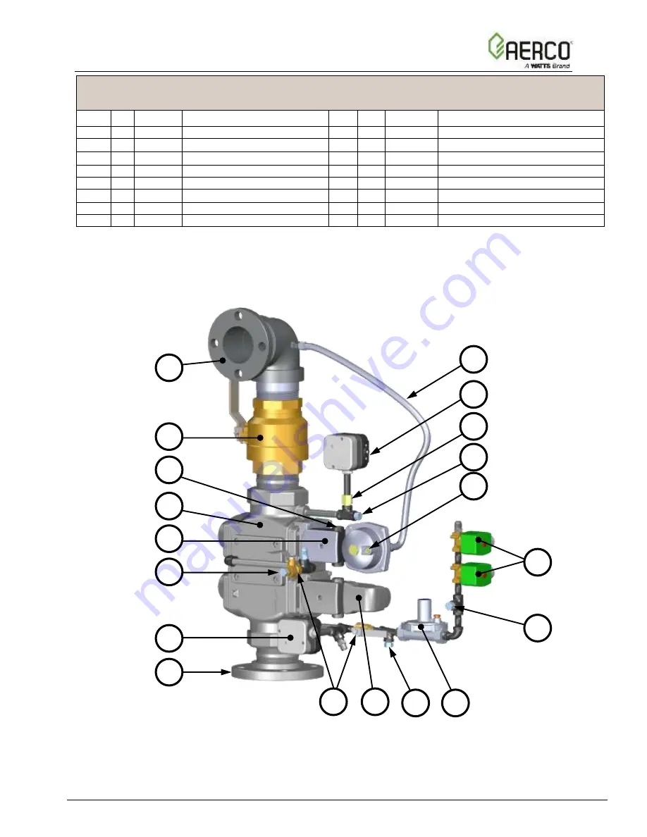 Watts Aerco Benchmark 5000 Reference Manual Download Page 70