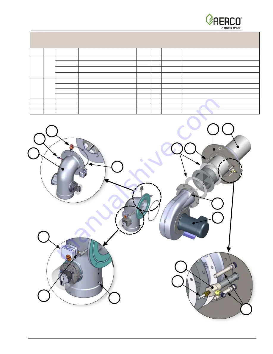 Watts Aerco Benchmark Platinum Series Reference Manual Download Page 59