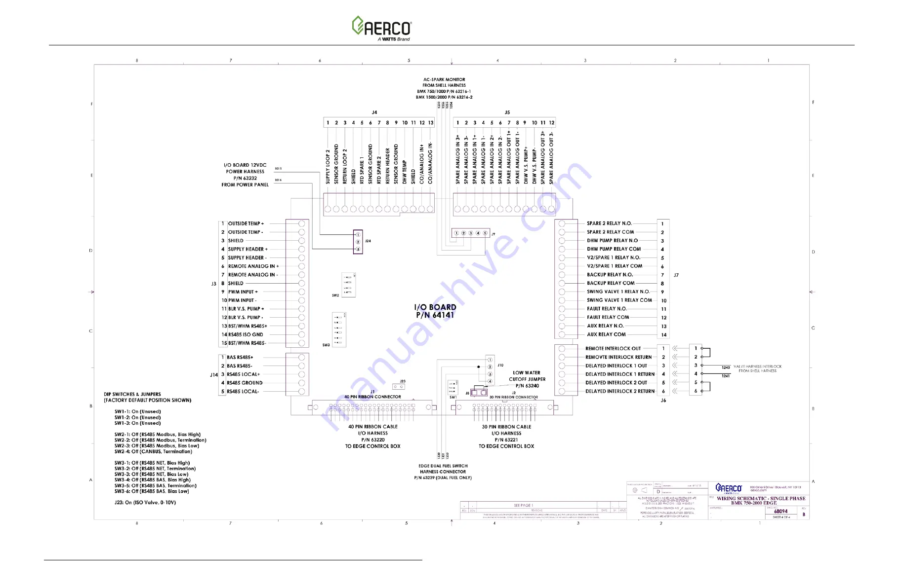 Watts Aerco Benchmark Platinum Series Reference Manual Download Page 66