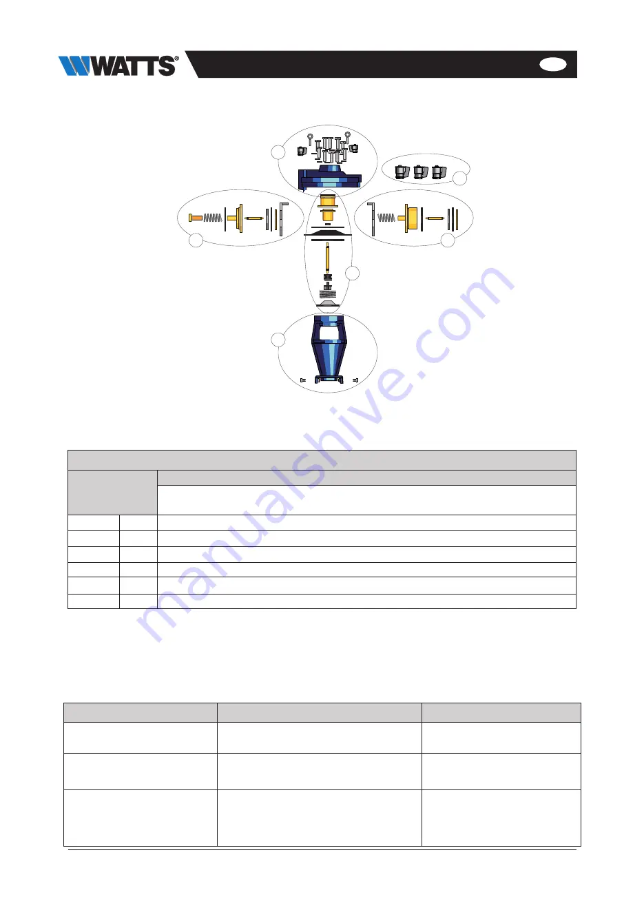 Watts BA 009MC Installation And Operation Manual Download Page 50