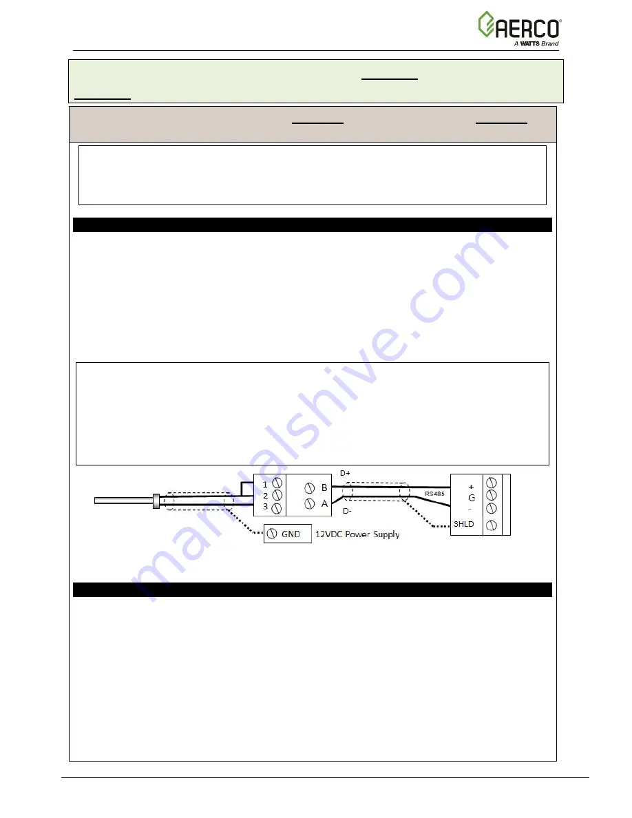 Watts Benchmark Aerco OMM-0122 Скачать руководство пользователя страница 113