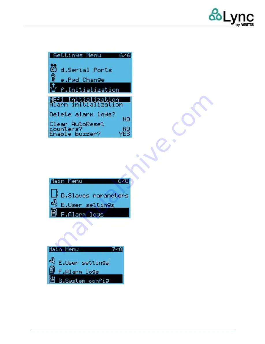 Watts Lync Aegis A User Manual Download Page 22