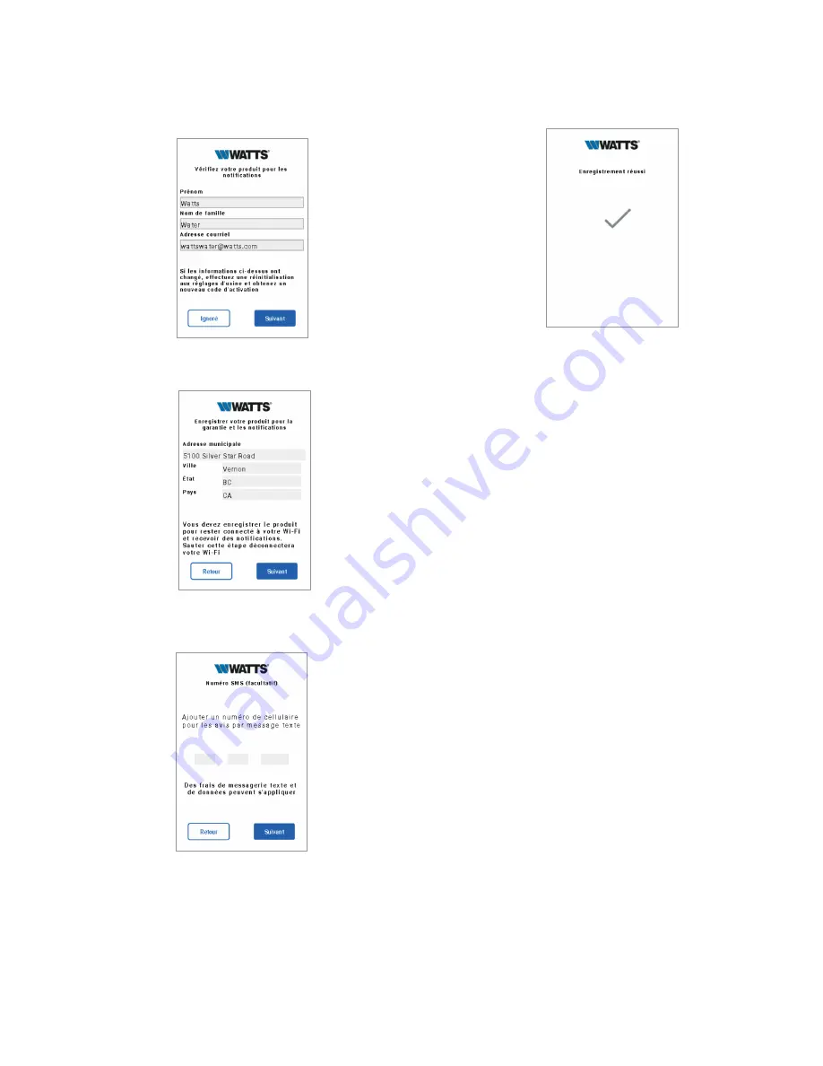 Watts U-M311 User Manual Download Page 49