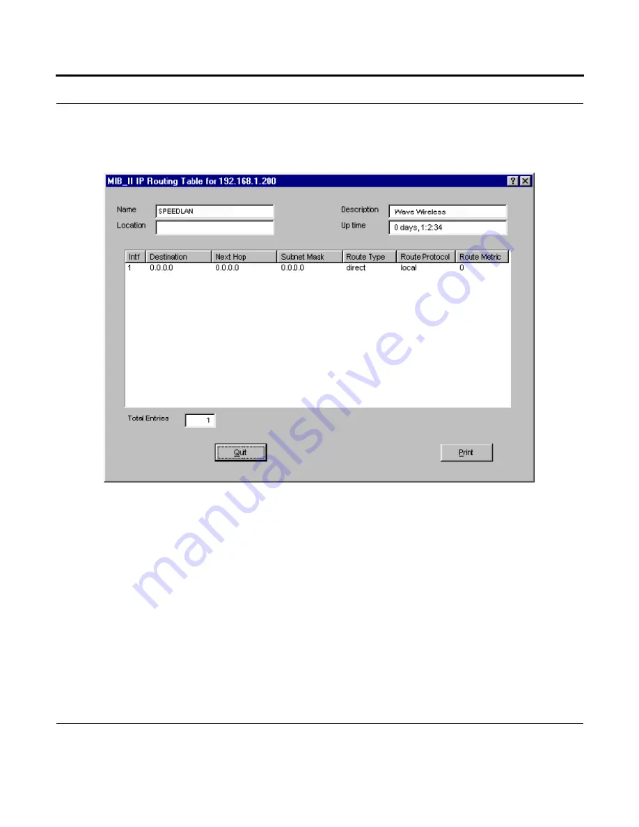 Wave Wireless Networking SPEEDLAN 4100 Installation And Operation User Manual Download Page 110