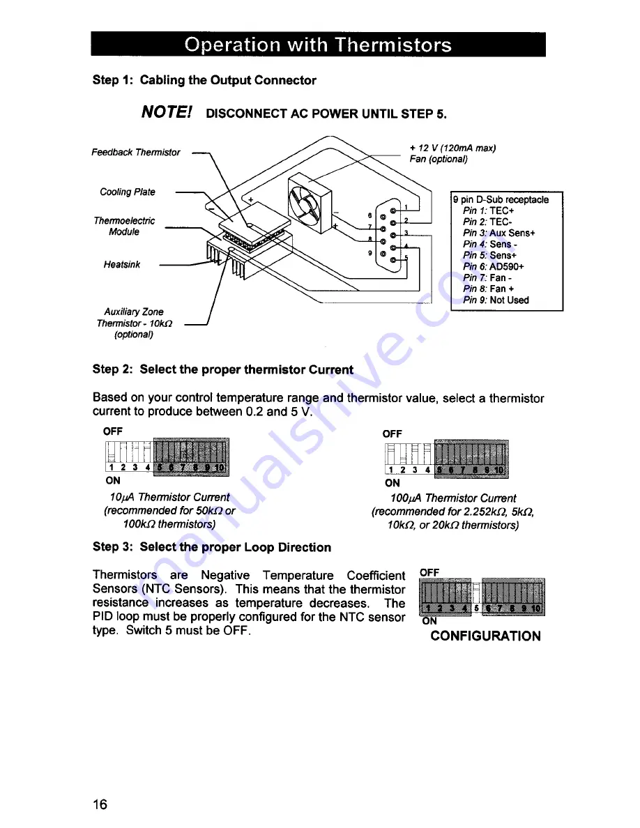 Wavelength Electronics LFI-3500 Series Скачать руководство пользователя страница 16