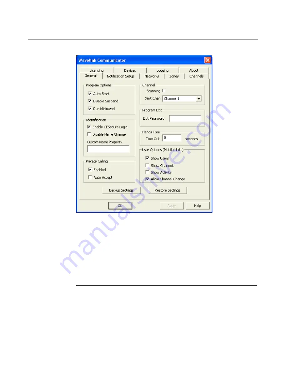 Wavelink Communicator wlcug1020090331 User Manual Download Page 23