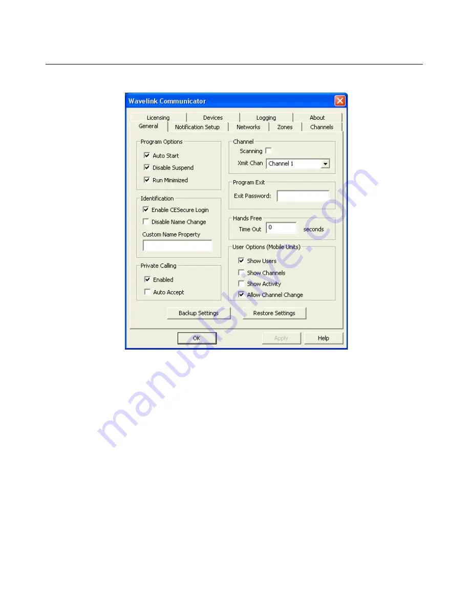 Wavelink Communicator wlcug1020090331 User Manual Download Page 31