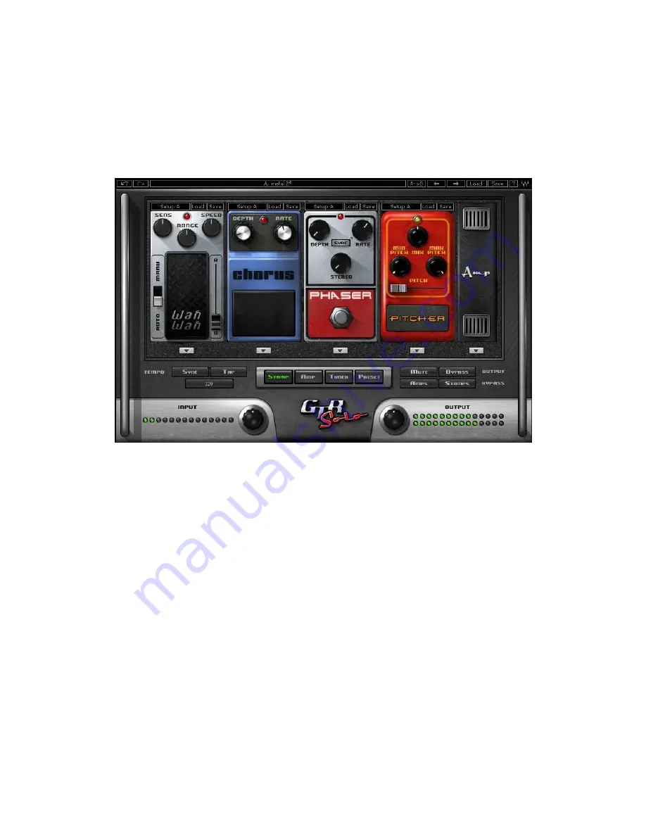 Waves Guitar Tone Processor GTR Solo User Manual Download Page 9