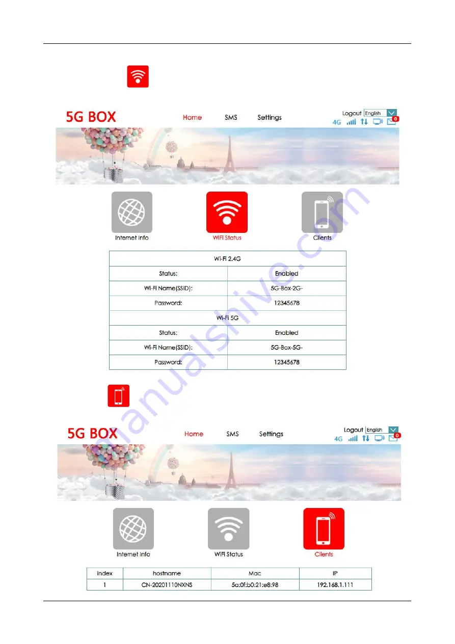 Waveshare 5G CPE BOX Скачать руководство пользователя страница 11