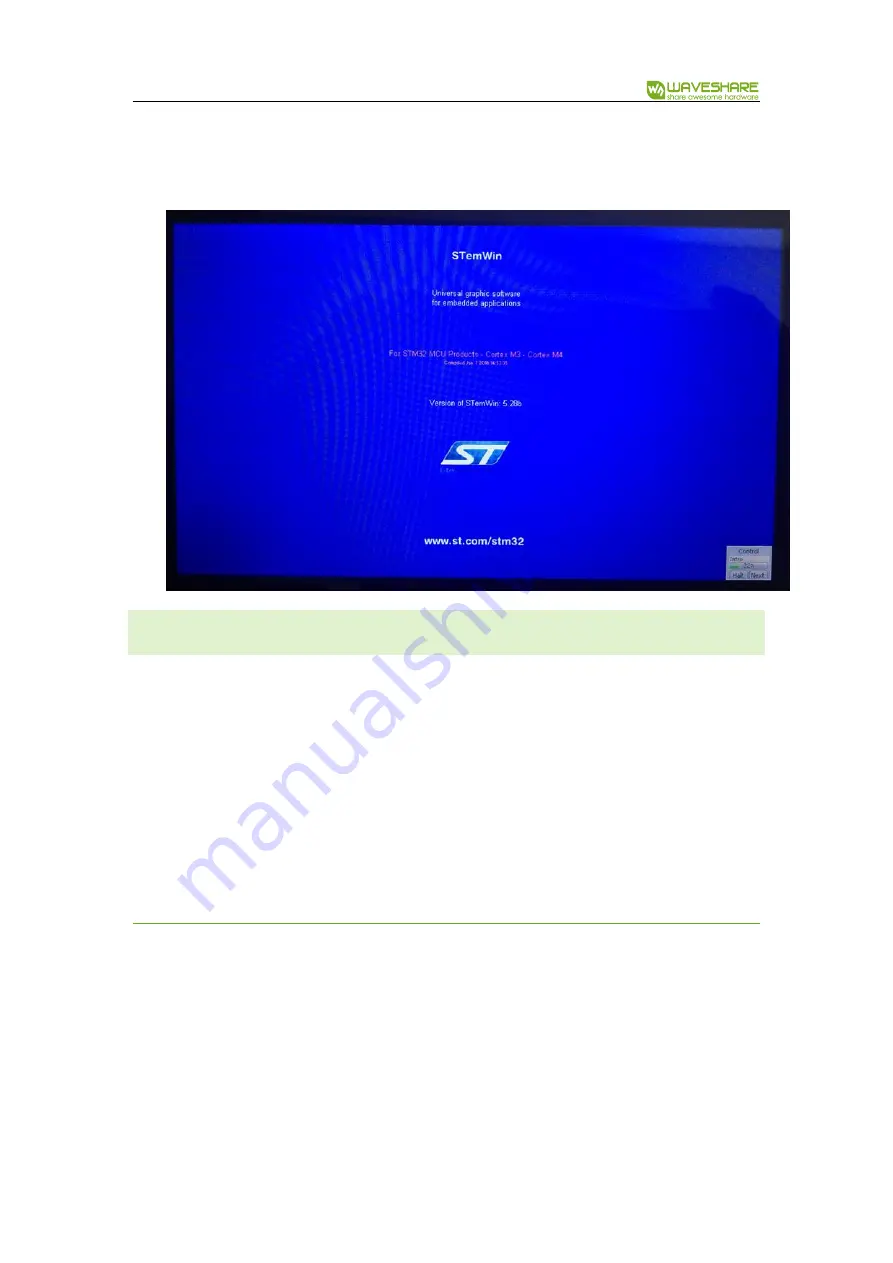 Waveshare Open429I-C (HAL) User Manual Download Page 33