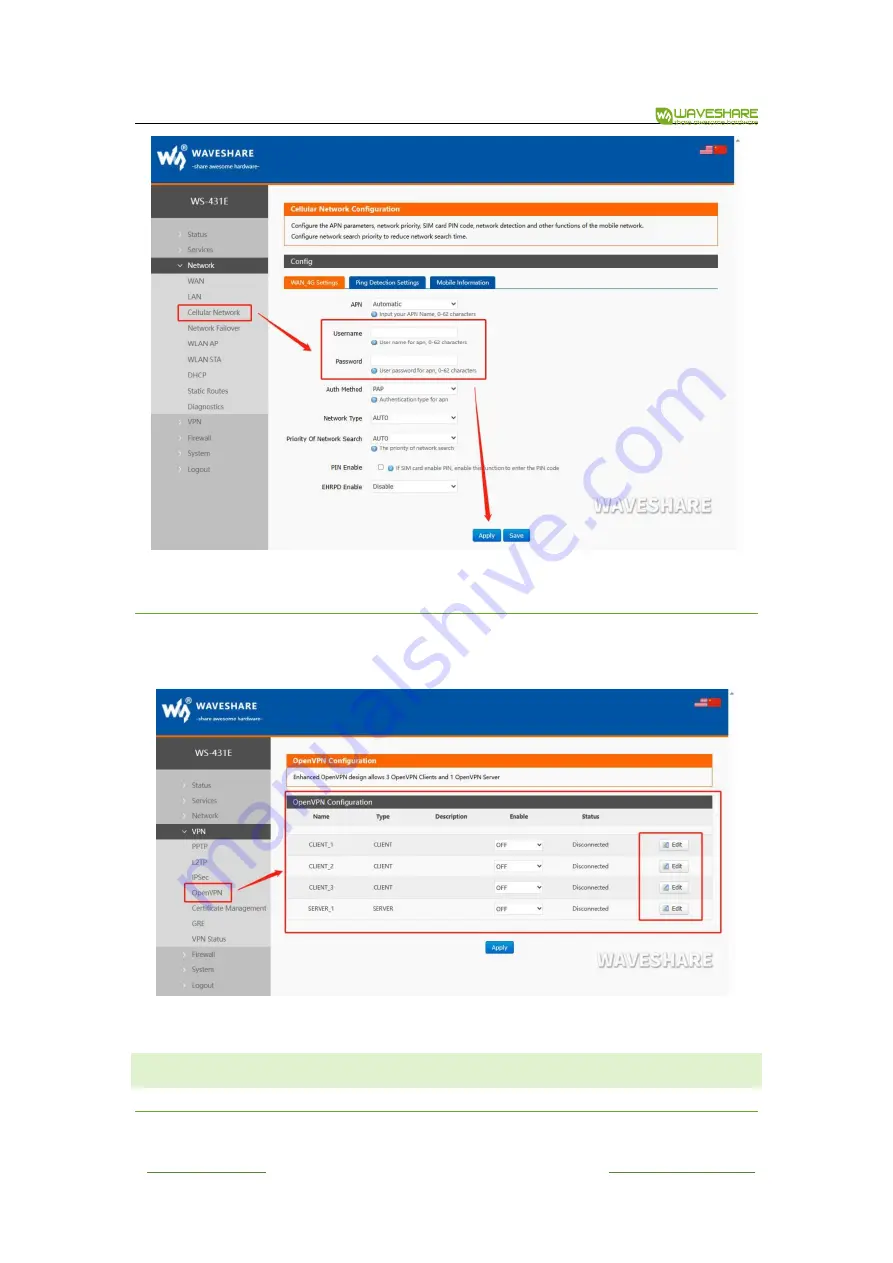 Waveshare WS-431E User Manual Download Page 12