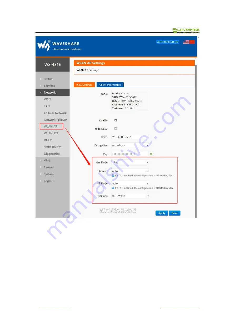 Waveshare WS-431E User Manual Download Page 21