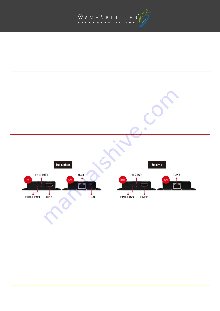 WaveSplitter WST-PEX005 Скачать руководство пользователя страница 2