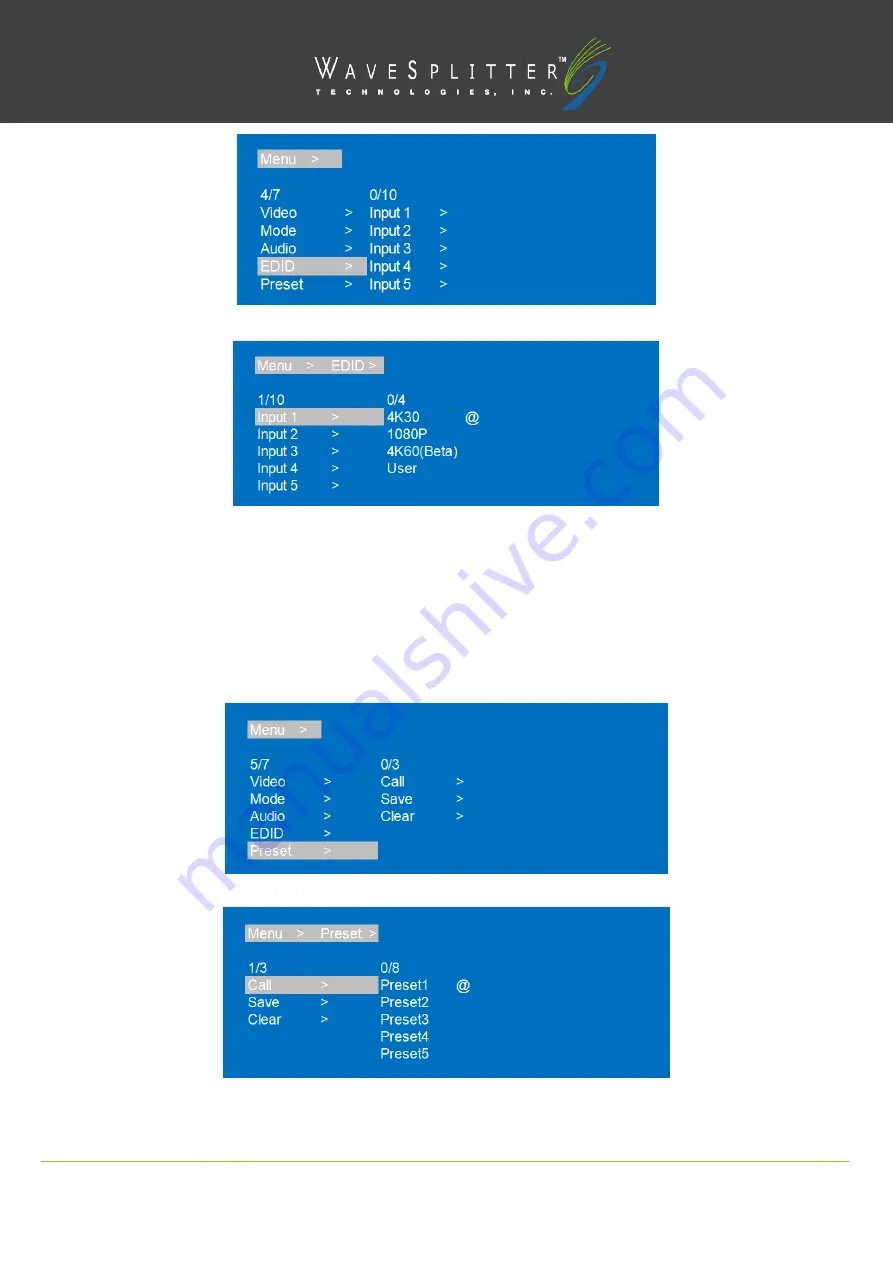 WaveSplitter WST-POT002 Operation Manual Download Page 13