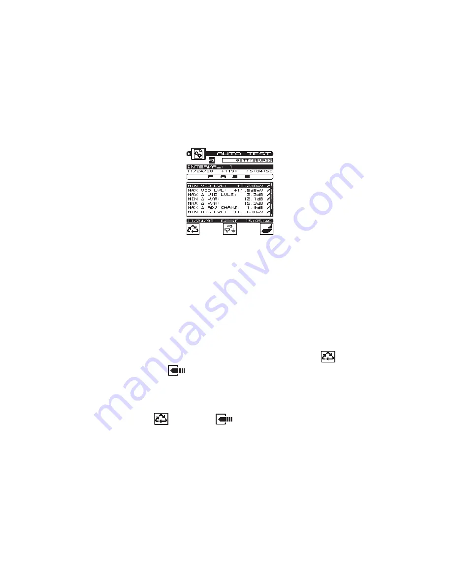 Wavetek Wandel Goltermann CLI-1450 Operation Manual Download Page 78