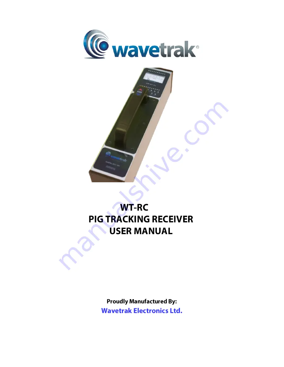 Wavetrak Electronics WT-RC User Manual Download Page 1