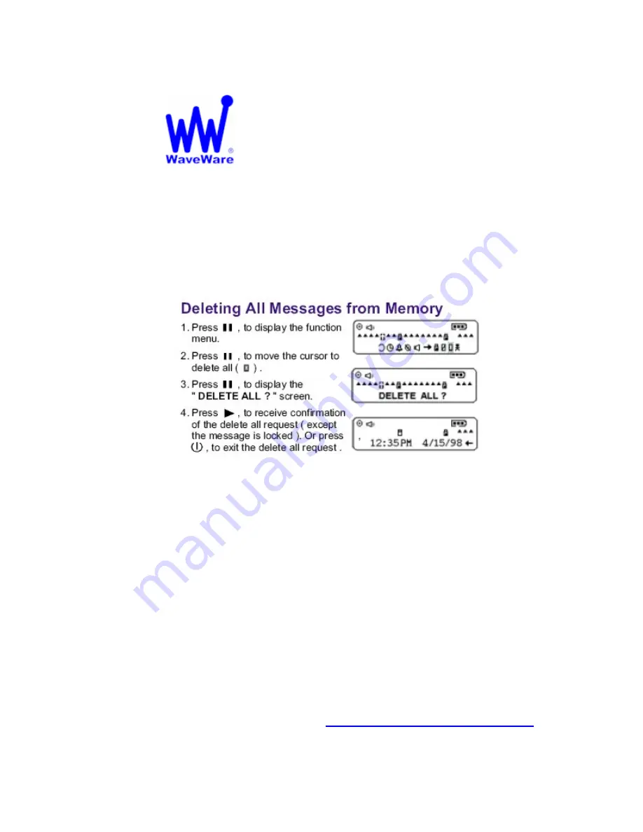 WaveWare AL-812 User Manual Download Page 17