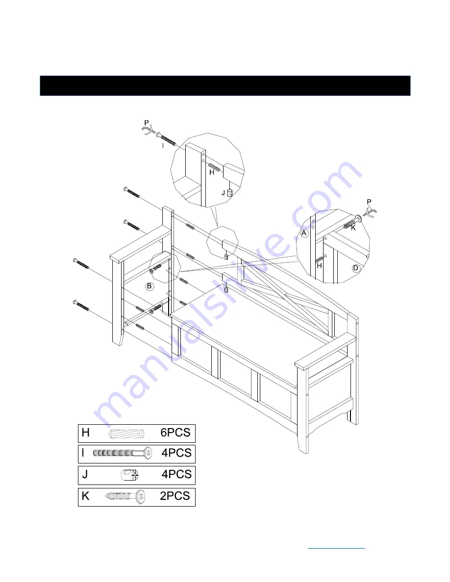 Wayfair ANDOVER MILLS IDT 2737 Series Скачать руководство пользователя страница 6