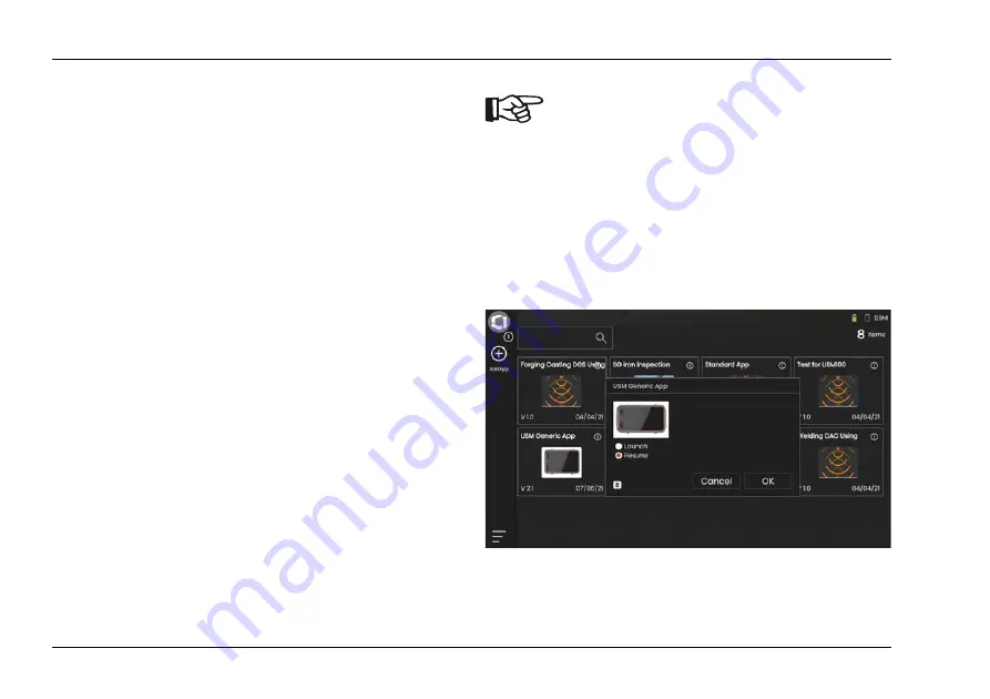 Waygate Technologies Krautkramer USM 10 Operating Manual Download Page 62