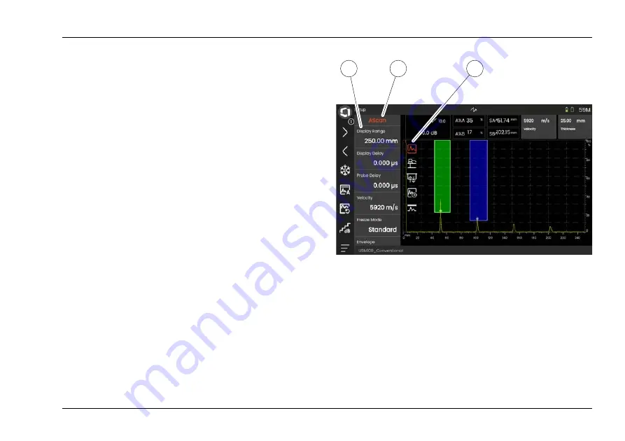 Waygate Technologies Krautkramer USM 10 Operating Manual Download Page 73