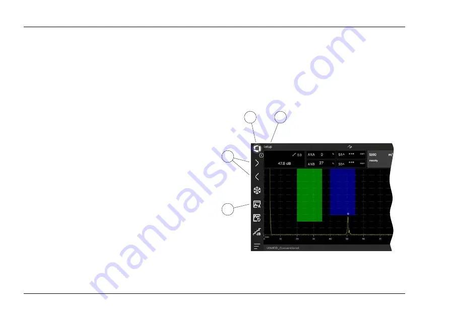 Waygate Technologies Krautkramer USM 10 Operating Manual Download Page 78